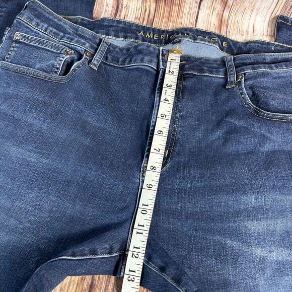 American Eagle Flex SLIM TAPER Mens Size 41x32 Blue Jeans Denim Pants - Picture 5 of 10
